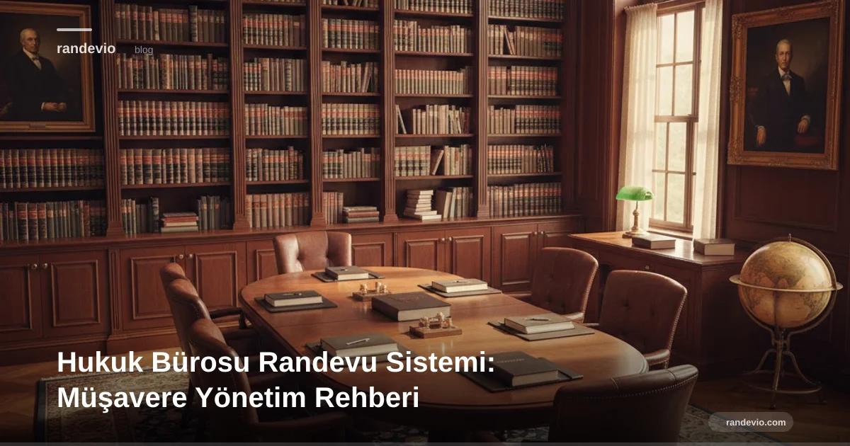 Hukuk Bürosu Randevu Sistemi: Müşavere Yönetim Rehberi