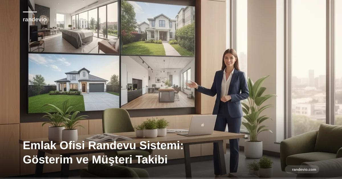 Emlak Ofisi Randevu Sistemi: Gösterim ve Müşteri Takibi