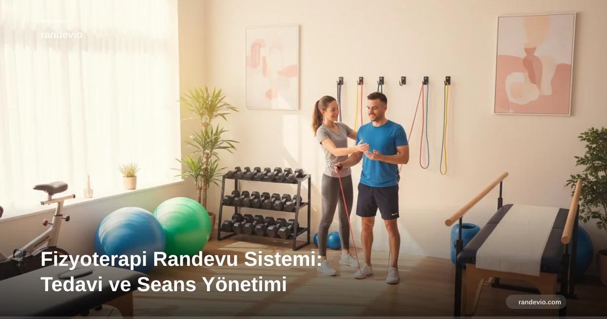 Fizyoterapi Randevu Sistemi: Tedavi ve Seans Yönetimi