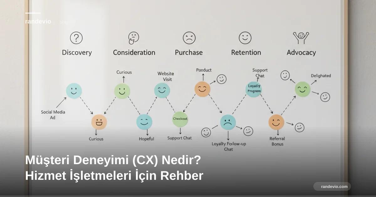 Müşteri Deneyimi (CX) Nedir? Hizmet İşletmeleri İçin Rehber