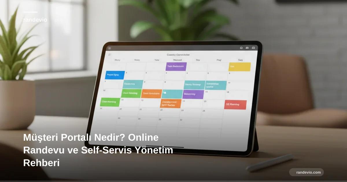 Müşteri Portalı Nedir? Online Randevu ve Self-Servis Yönetim Rehberi