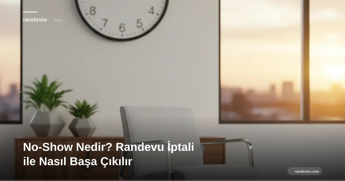 No-Show Nedir? Randevu İptali ile Nasıl Başa Çıkılır