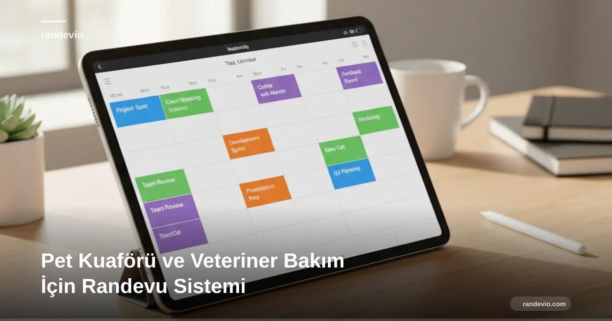 Pet Kuaförü ve Veteriner Bakım İçin Randevu Sistemi