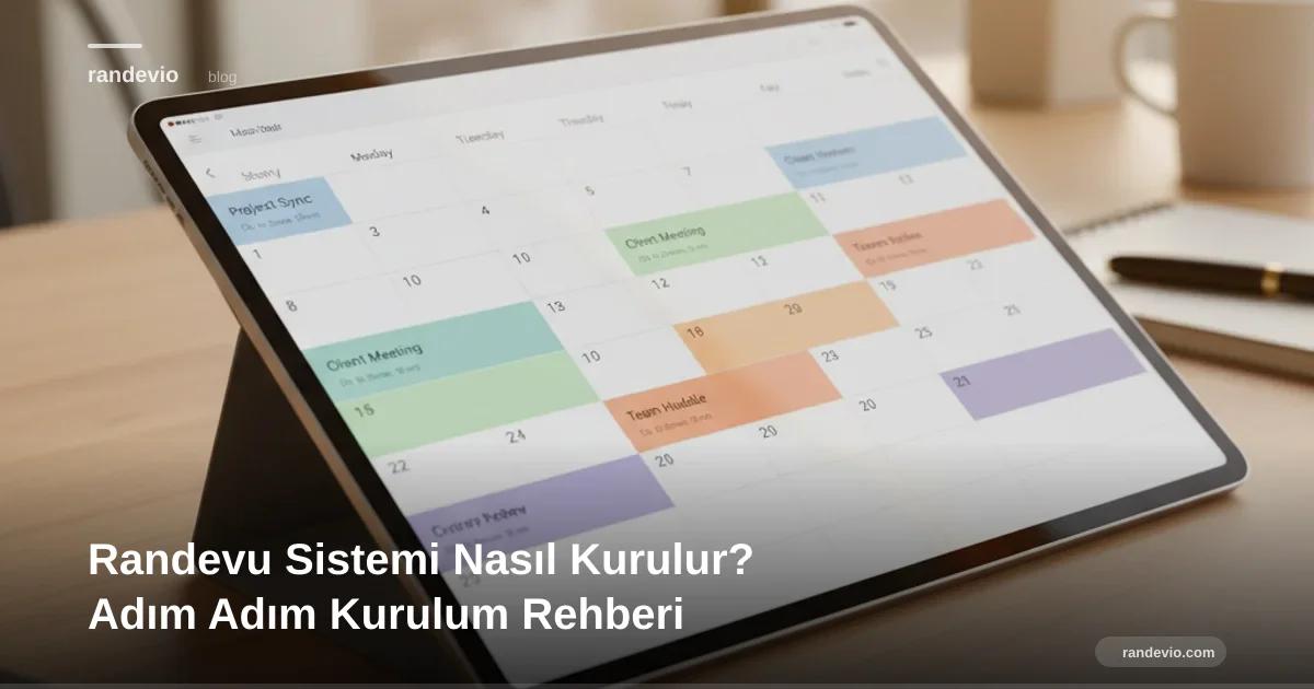 Randevu Sistemi Nasıl Kurulur? Adım Adım Kurulum Rehberi