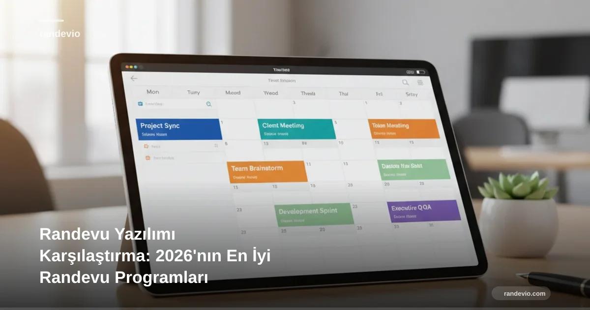 Randevu Yazılımı Karşılaştırma: 2026'nın En İyi Randevu Programları